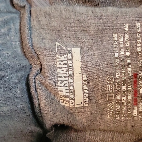 Gymshark Grey Shorts, Women's Size Large, Great Condition! - Picture 4 of 8